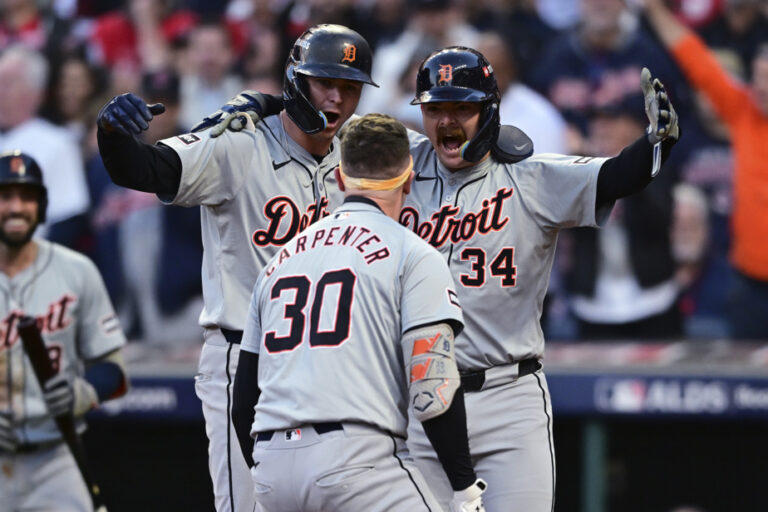 American League Series | Carpenter helps Tigers tie series against Cleveland