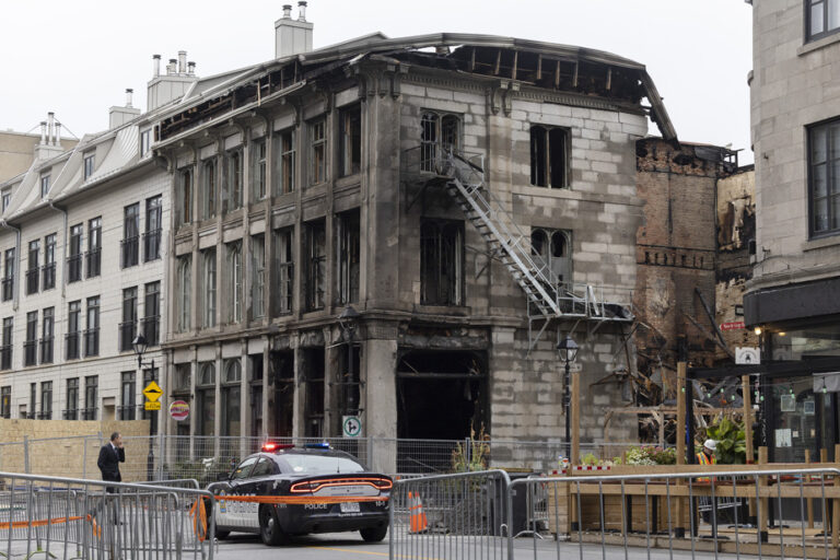 Arson in Old Montreal | Two suspects charged with second-degree murder