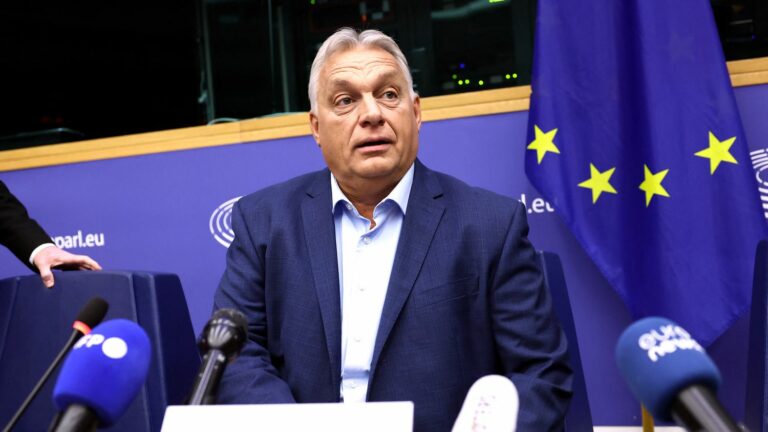 At the European Parliament in Strasbourg, Viktor Orban in hostile territory for his oral presentation before the deputies