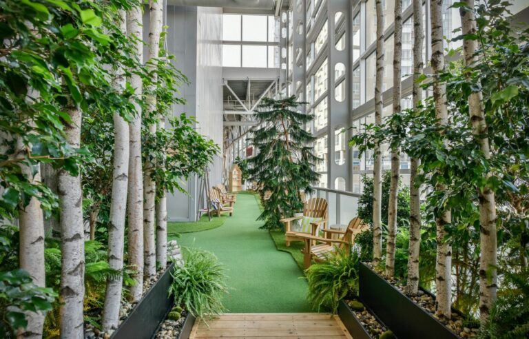 Award-winning thematic spaces at the Palais des congrès de Montréal