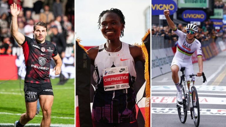 Chepngetich queen of the marathon, Pogacar power 4, the flamboyant return of Dupont… The sports recap of the weekend