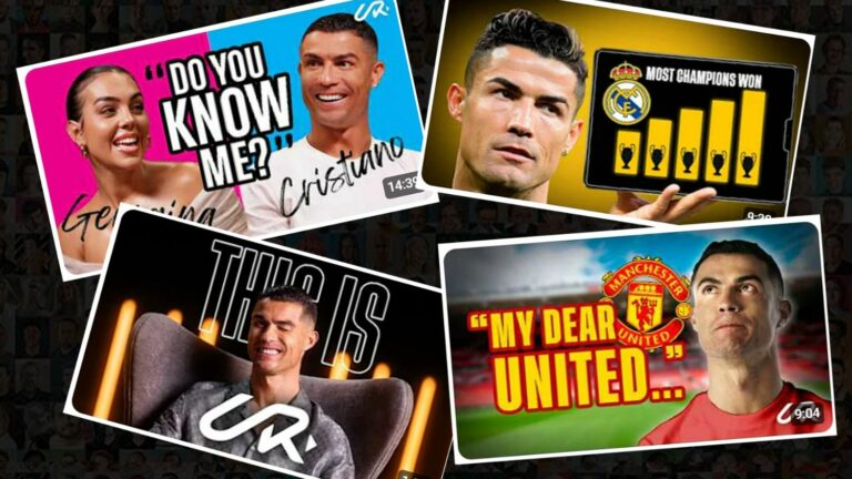 Cristiano Ronaldo’s YouTube channel, a new successful communication tool for the footballer