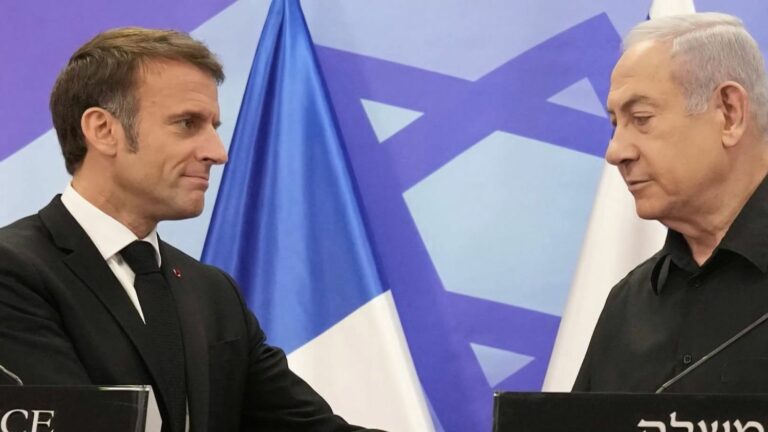 Emmanuel Macron triggers Netanyahu’s anger over arms deliveries