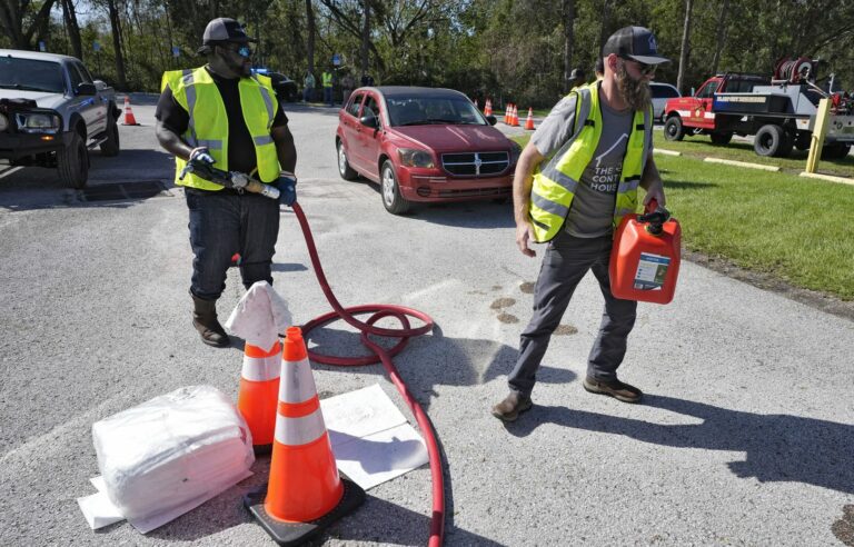 Floridians face fuel shortage after Milton passes