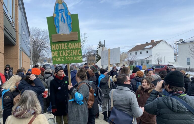 Horne Foundry: The Mothers at the Front group is organizing a large gathering in Rouyn-Noranda on Sunday