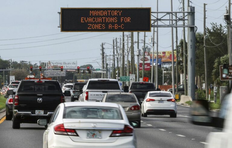 Hours before Hurricane Milton, Florida authorities urge people to evacuate