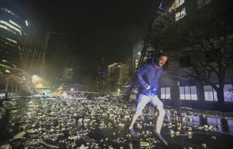 Hurricane Milton hits Florida, bringing powerful winds and torrential rains