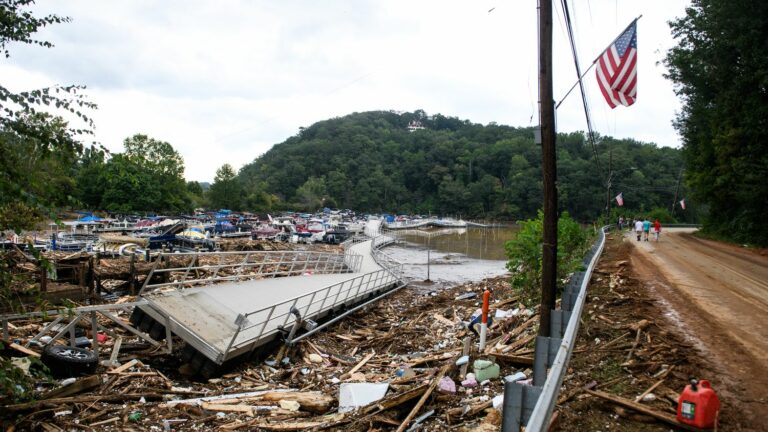 IN PICTURES. The impressive damage from storm Helene, which devastated the southeast of the United States and left at least 130 dead