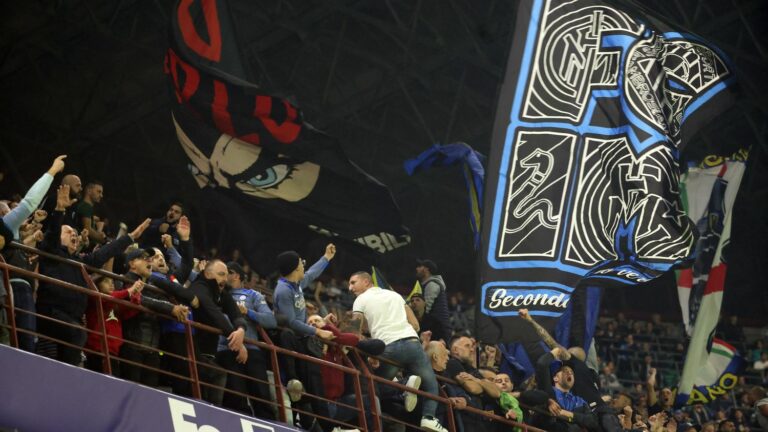 In Italy, the black side of the football stands exposed in broad daylight in Milan