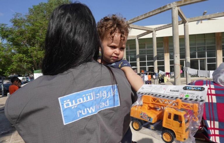 In Tripoli, Lebanon, aid for displaced people is being put in place