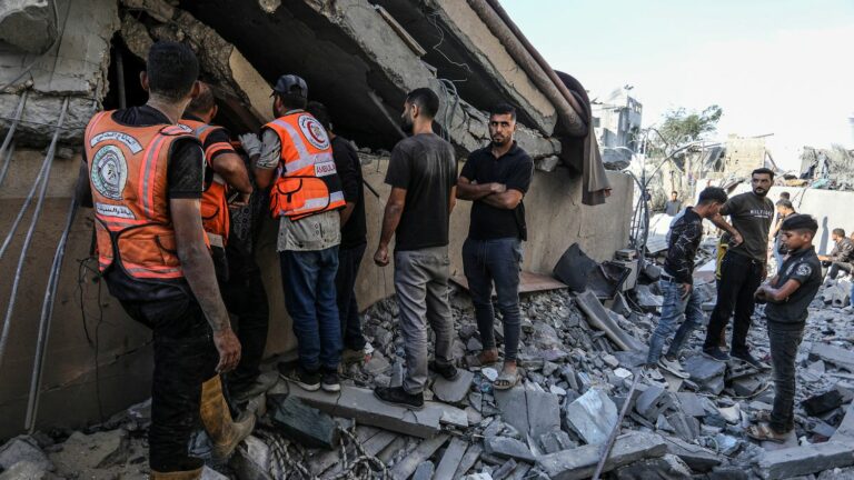 Israeli bombardments continue in the Gaza Strip