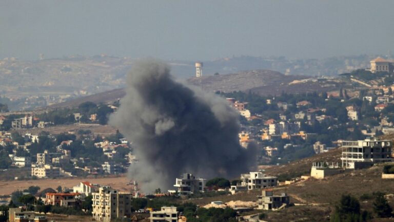 Israeli strike destroys mosque in southern Lebanon, official Lebanese news agency says