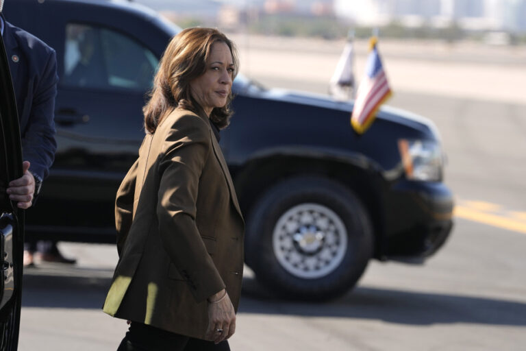 Kamala Harris plays the age and health card