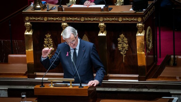 Michel Barnier faced with a first motion of censure in the National Assembly