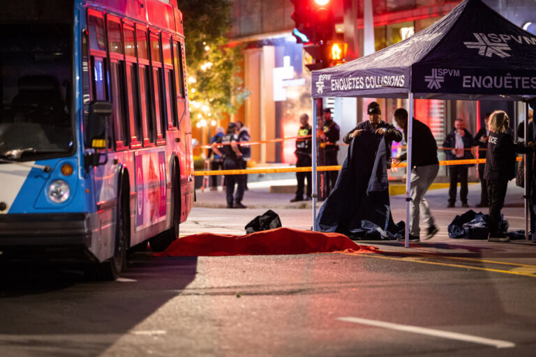 Montreal | A pedestrian dies when struck by an STM bus