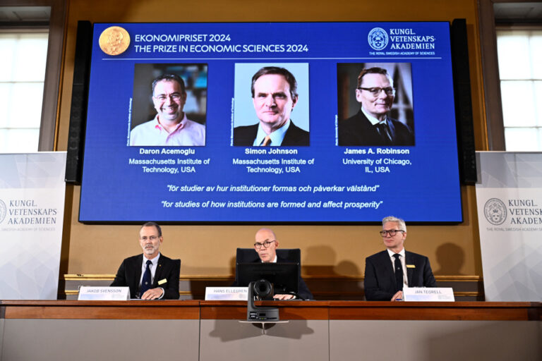 Nobel Prize in Economics | Research on wealth inequalities between countries rewarded