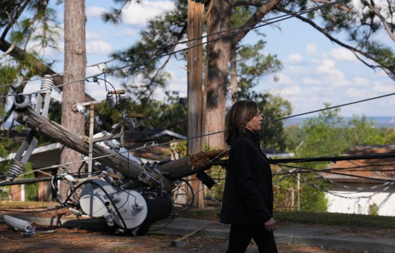 Political storm between Trump and Harris against the backdrop of hurricanes “Milton” and “Helene”