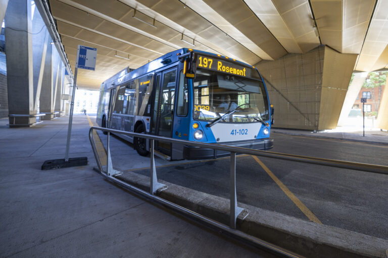 Rosemont Station | The bus terminal finally opened