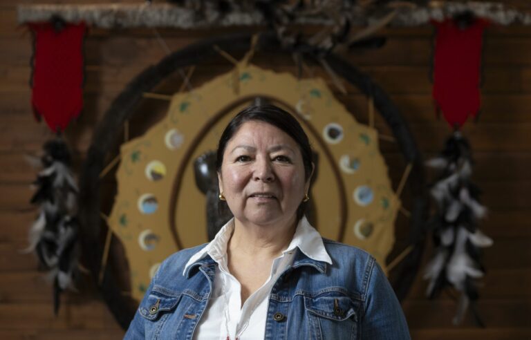 So that indigenous women reclaim their leadership