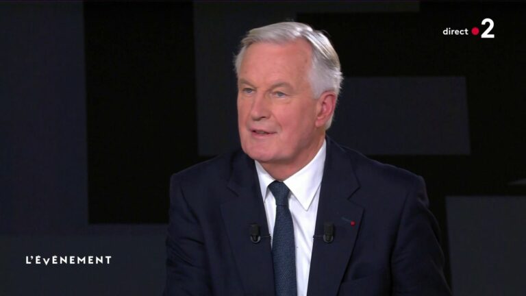 Some “300 companies” will be affected by temporary tax increases, according to Michel Barnier