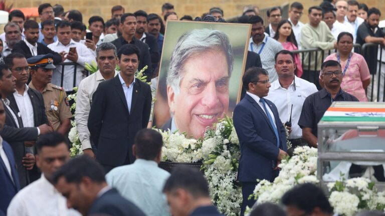 The death of Ratan Tata, heir to an industrial empire and Indian icon