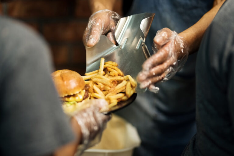 The pressure of inflation | Fast food restaurants that are looking for each other