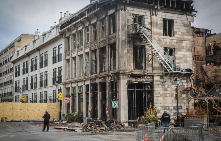 Two suspects arrested in connection with fatal fire in Old Montreal