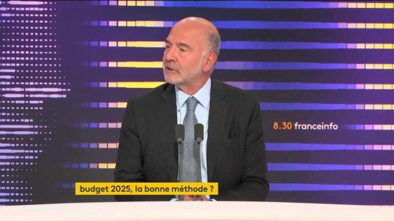 “We need massive investments in the ecological transition”, argues Pierre Moscovici