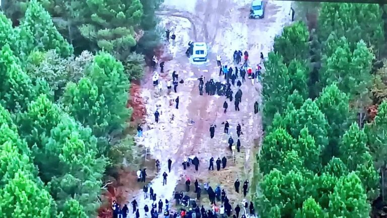 a gendarmerie van attacked by hooded demonstrators