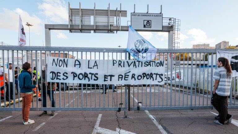 for the Corsican workers’ union, “the basic problem is competition in transport”