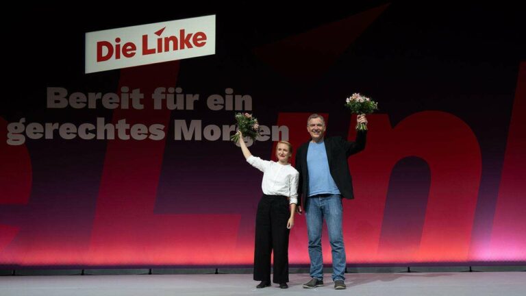 Fresh Leadership Team for the Left Party: Schwerdtner and van Aken Take the Helm