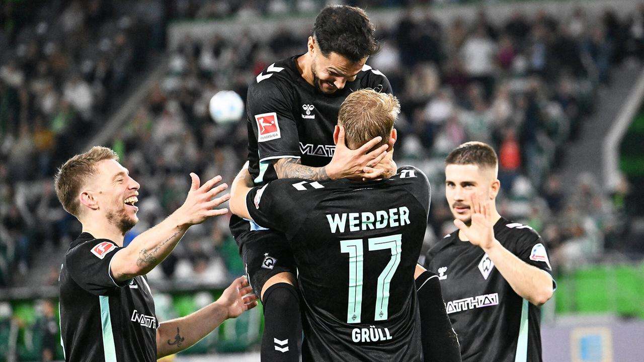 Impressive Turnaround in Northern Clash Four Goals for Wolfsburg – Werder’s Away Fury Continues