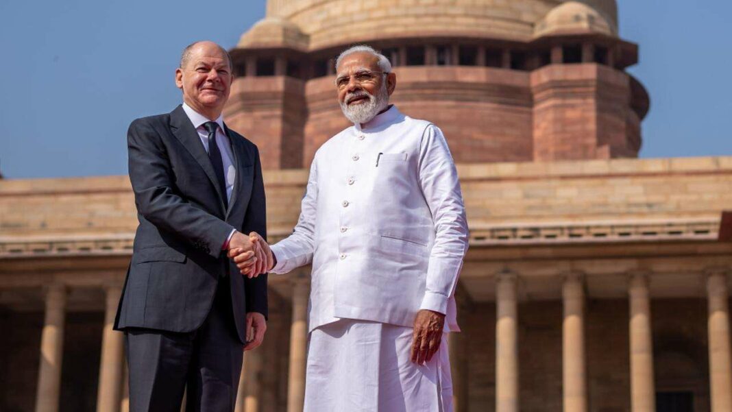 Scholz's Visit to India: In Good Company?