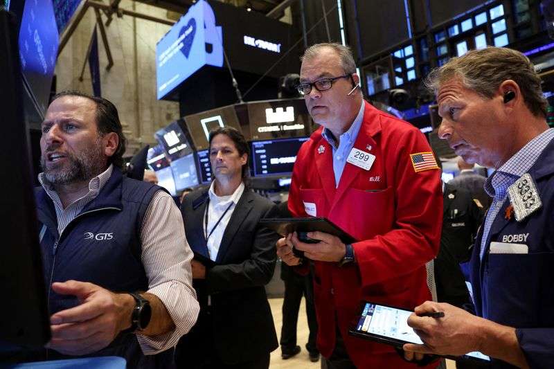 Wall Street Declines Amidst Mega-Cap Stocks and Job Growth