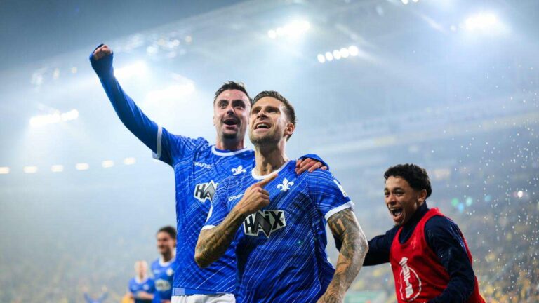 Overtime Triumph Darmstadt Claims Victory in Dramatic Cup Match in Dresden