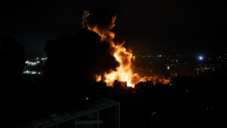 new round of Israeli raids on south Beirut