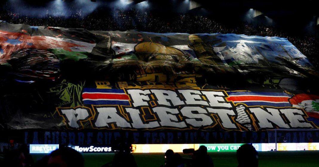 PSG's Pro-Palestine Tifo Sparks Government Response and CUP Monitoring