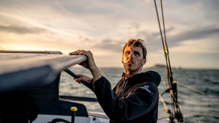 Tanguy Le Turquais Sets Sail for Lazare in the Vendée Globe Challenge