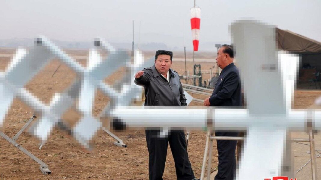 North Korea's Kim Jong Un Initiates Large-Scale Production of Explosive Drones