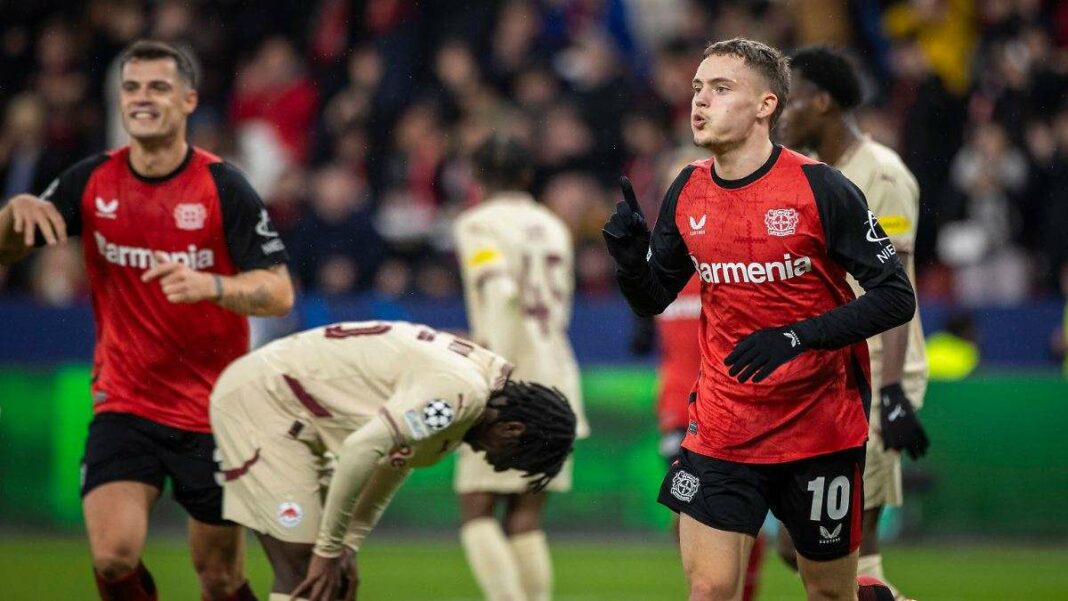 Bayer Leverkusen Dominates RB Salzburg in Champions League Showdown with Florian Wirtz Scoring Twice