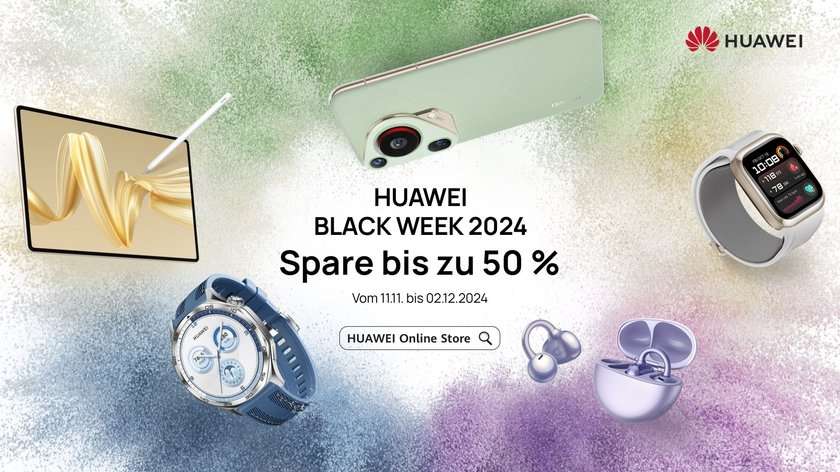 Huawei Black Week Sale: Enjoy Up to 50% Off on Smartwatches, Tablets, and More with Free Bonuses