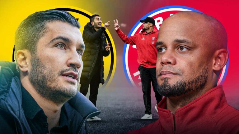 BVB vs. Bayern: Nuri Sahin and Vincent Kompany - Coaching Experts in Football Strategy