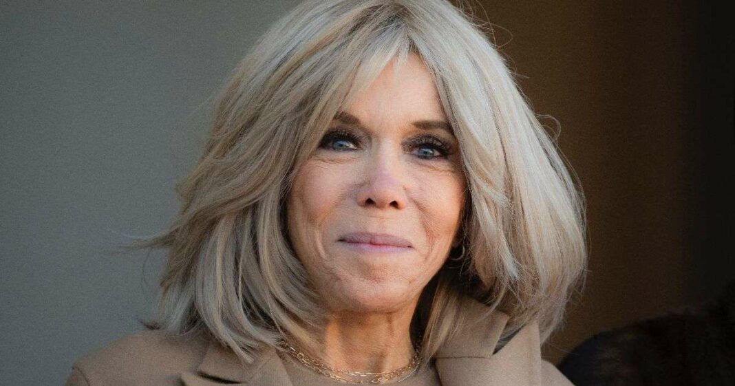 Brigitte Macron Stuns in All-Black Ensemble at Notre-Dame de Paris Reopening