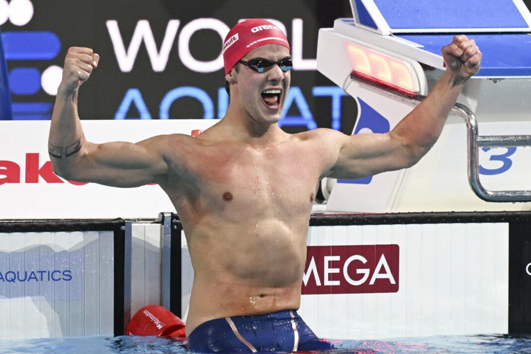 Noè Ponti Dominates Swimming World Championships with Three Gold Medals