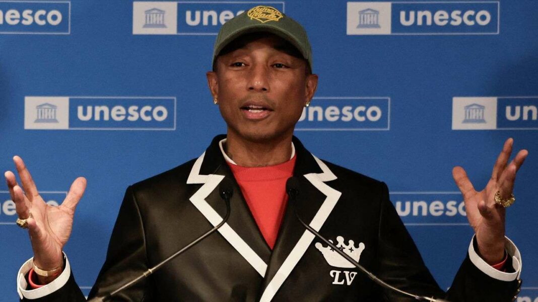 Pharrell Williams: The Rising Influence of a Cultural Icon in France with Vuitton, Notre-Dame, and Unesco