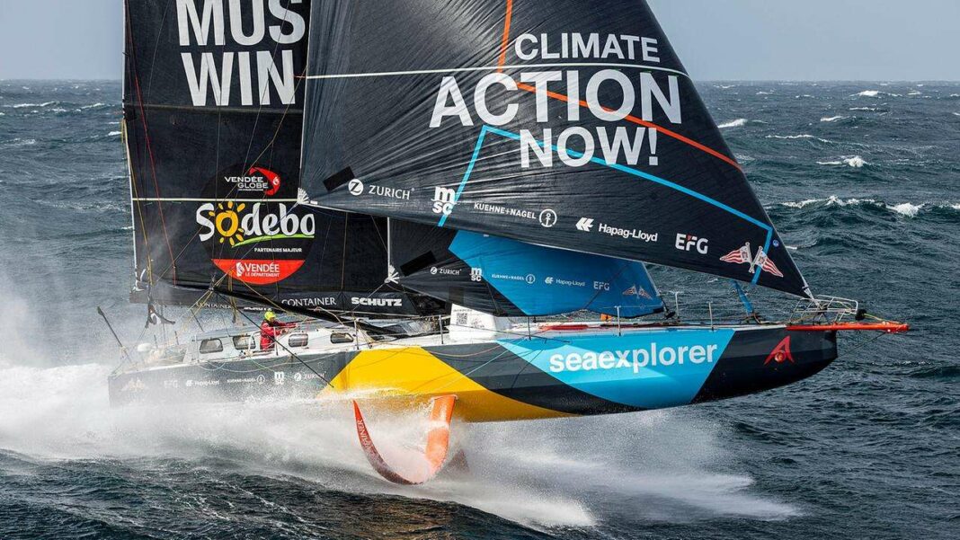 Vendée Globe Update: Herrmann Surpasses Point Nemo and Takes the Lead Ahead of Cape Horn