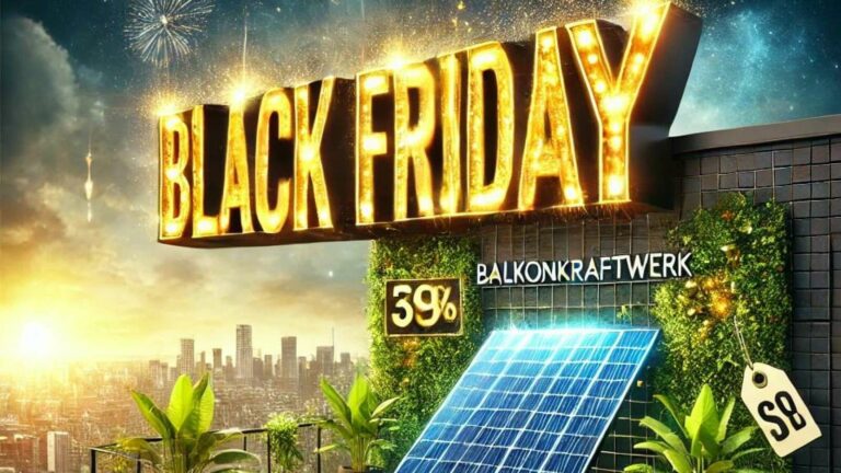 Top Balcony Solar Generator Deals This Black Friday: Save Big with This Efficient Power Solution