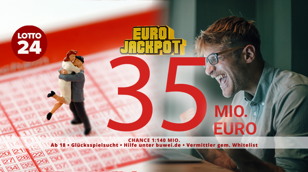 Eurojackpot Jackpot Increases: 35 Million Up for Grabs Today