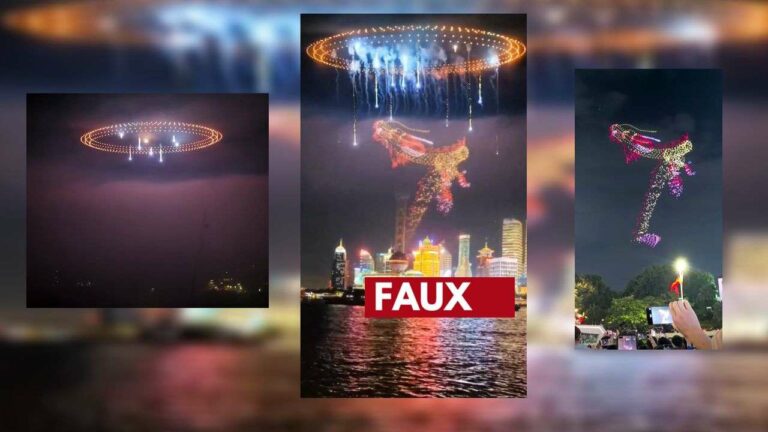 VÉRIF - Imaginary Drone Spectacle for New Year 2025 in China: A Dazzling Vision