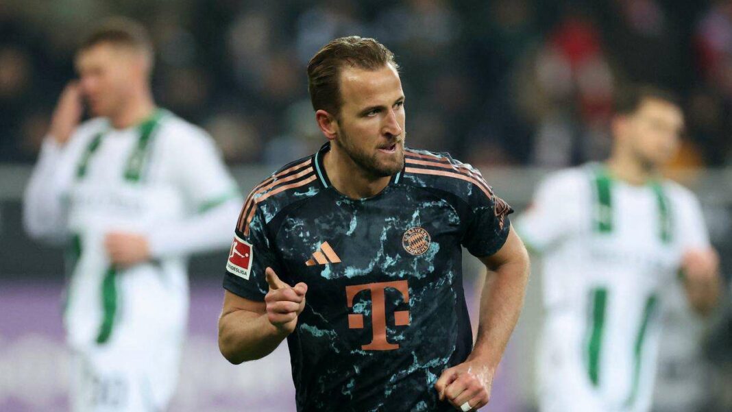 Title: Bayern Munich Secures Hard-Fought Win in Mönchengladbach with Kane's Penalty